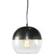 Palin 1 Light Gunmetal Pendant Ceiling Light